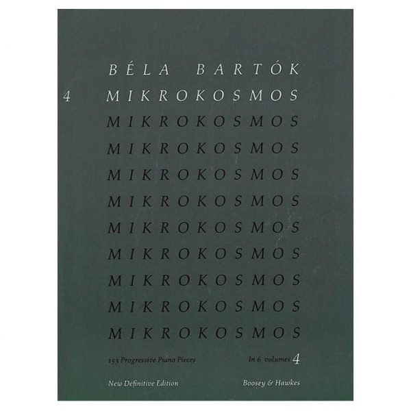 Boosey & Hawkes Bartok - Mikrokosmos 4 Βιβλίο για πιάνο