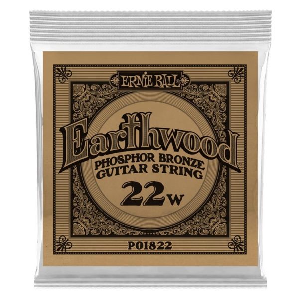 Ernie Ball 1822 Earthwood Phosphor Bronze 022 Χορδή ακουστικής κιθάρας