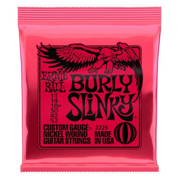 Ernie Ball 2226 Burly Slinky 011-052 Σετ 6 χορδές ηλεκτρικής κιθάρας