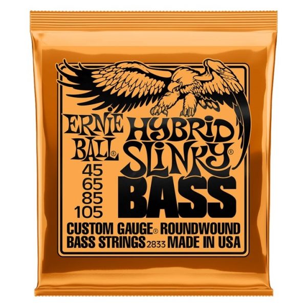 Ernie Ball 2833 Nickel Wound Hybrid Slinky 045-105 Σετ 4 χορδές ηλεκτρικού μπάσου