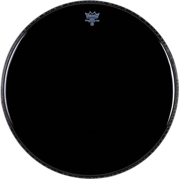 REMO Powerstroke 3 Black Suede 22" Δέρμα για Drums