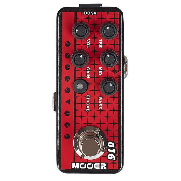 MOOER Phoenix 016 Preamp Μονό πετάλι κιθάρας MOOER Phoenix 016 Preamp Μονό πετάλι κιθάρας