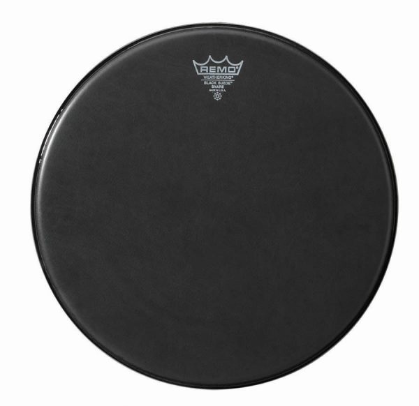 REMO Snare Side Black Suede 13" Hazy Δέρμα για Drums