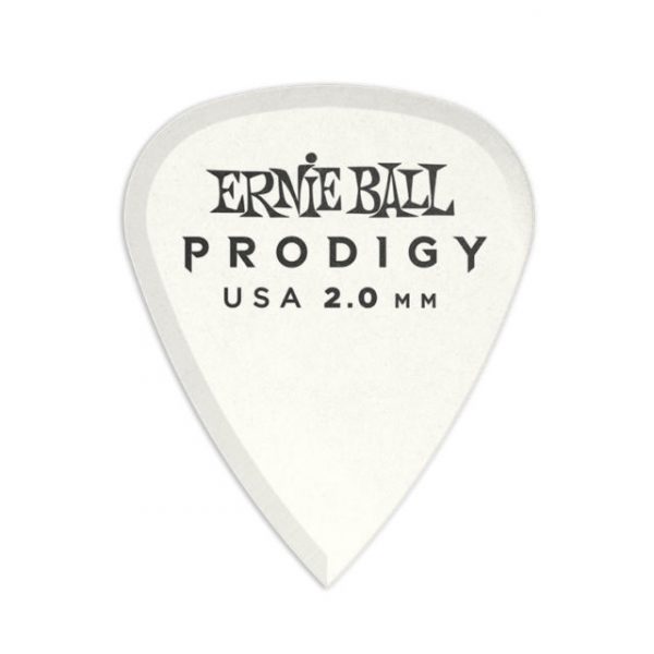 Ernie Ball 9202 Standard Prodigy 2.0mm White Πέννα (1 Τεμάχιο)
