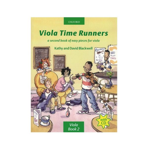 Oxford University Press Kathy and David Blackwell - Viola Time Runners & CD Βιβλίο για βιόλα