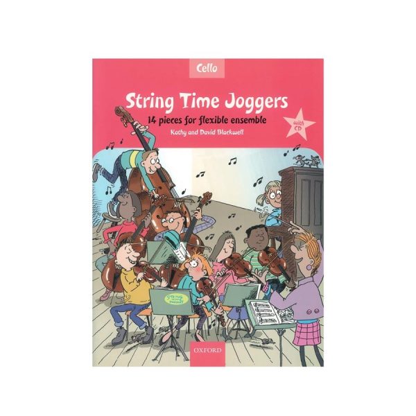 Oxford University Press Kathy and David Blackwell - String Time Joggers  Cello Book & CD Βιβλίο για τσέλο