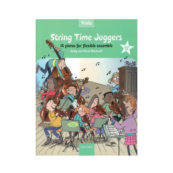 Oxford University Press Kathy and David Blackwell - String Time Joggers  Viola Book & CD Βιβλίο για βιόλα