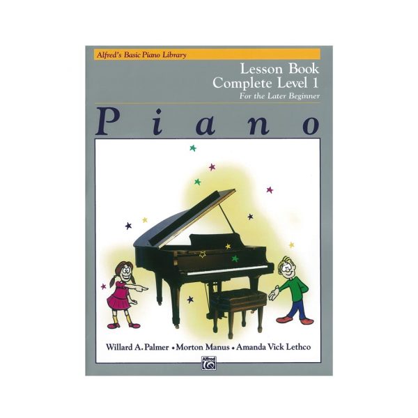 Alfred Alfred's Basic Piano Library - Lesson Book  Complete Level 1 (Αγγλική Έκδοση) Βιβλίο Εκμάθησης