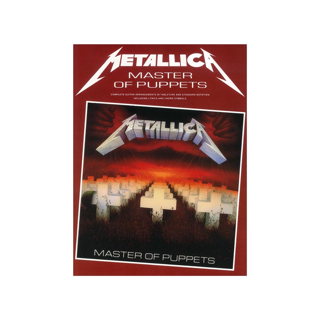 HAL LEONARD Metallica - Master of Puppets (Guitar/Vocal with Tablature) Βιβλίο για Κιθάρα HAL LEONARD Metallica - Master of Puppets (Guitar/Vocal with Tablature) Βιβλίο για Κιθάρα