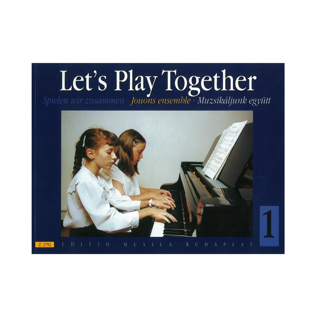 Editio Musica Budapest Let's Play Together Vol.1 (Piano 4 Hands) Πιάνο 4 χέρια Editio Musica Budapest Let's Play Together Vol.1 (Piano 4 Hands) Πιάνο 4 χέρια