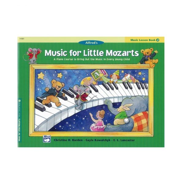 Alfred Music For Little Mozarts - Lesson Book 2 Βιβλίο για πιάνο