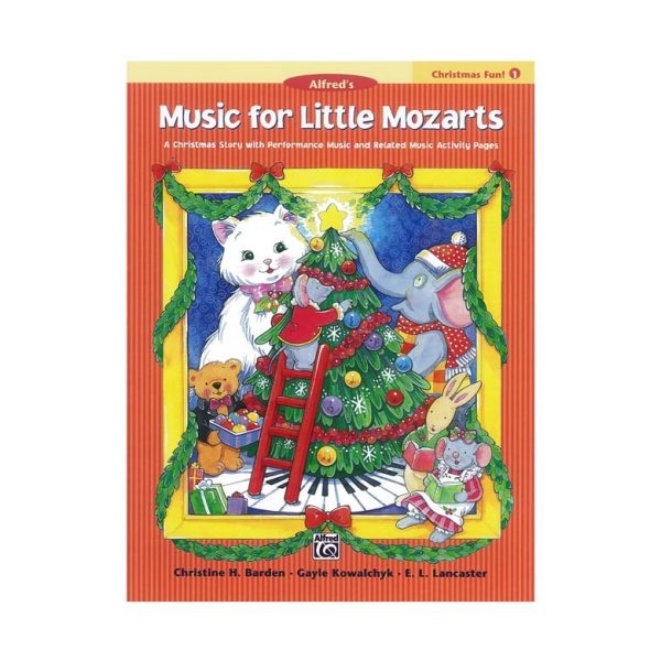 Alfred Music For Little Mozarts - Christmas Fun  Book 1 Βιβλίο για πιάνο