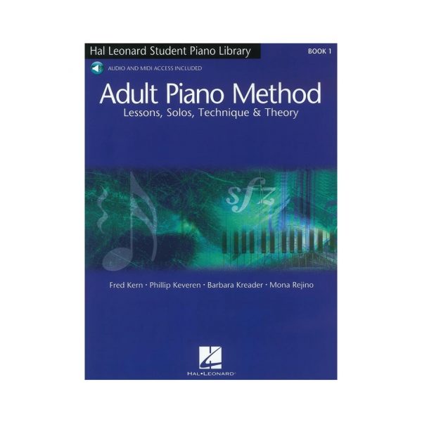 HAL LEONARD Adult Piano Method, Book 1 & Online Audio Βιβλίο για πιάνο