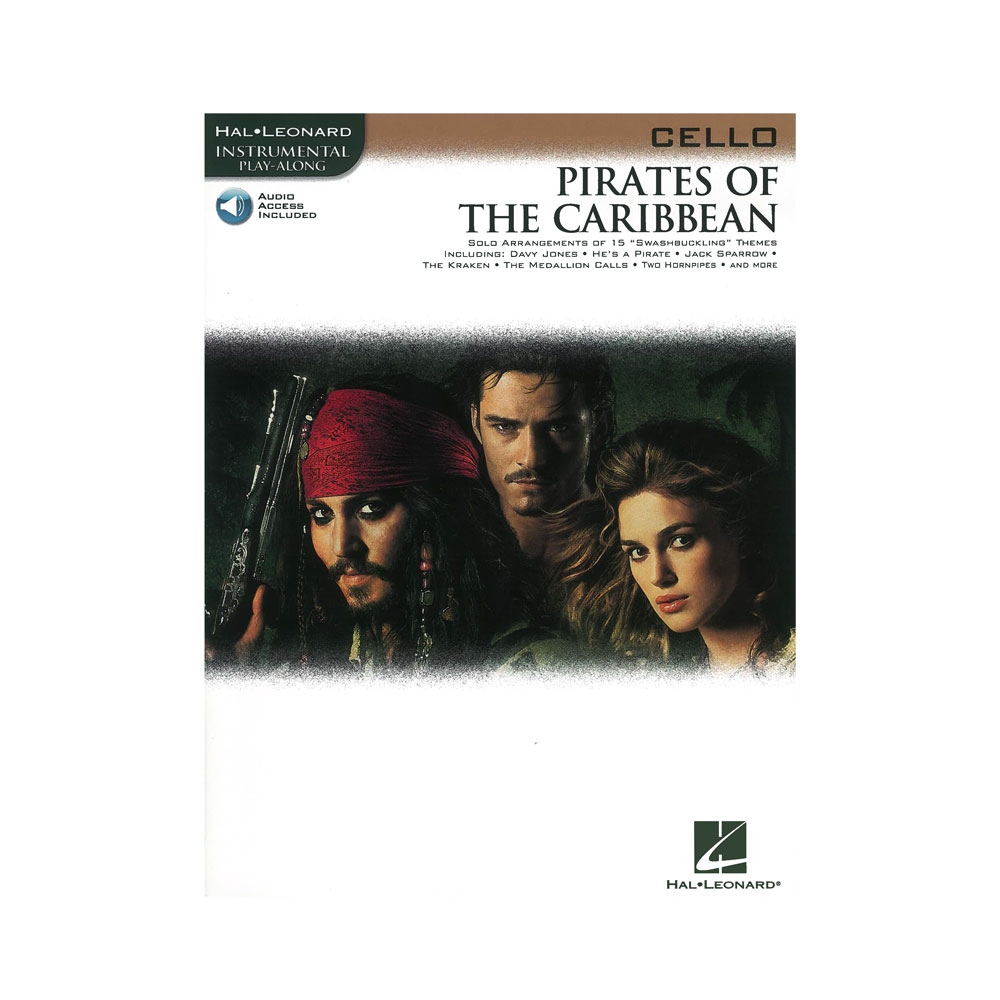HAL LEONARD Pirates of the Caribbean - Cello, Instrumental Play-Along Βιβλίο για τσέλο HAL LEONARD Pirates of the Caribbean - Cello, Instrumental Play-Along Βιβλίο για τσέλο