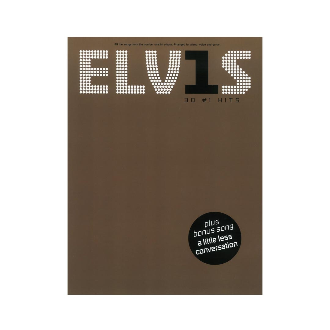 HAL LEONARD Elvis - 30 Number #1 Hits Βιβλίο για πιάνο, κιθάρα, φωνή HAL LEONARD Elvis - 30 Number #1 Hits Βιβλίο για πιάνο, κιθάρα, φωνή