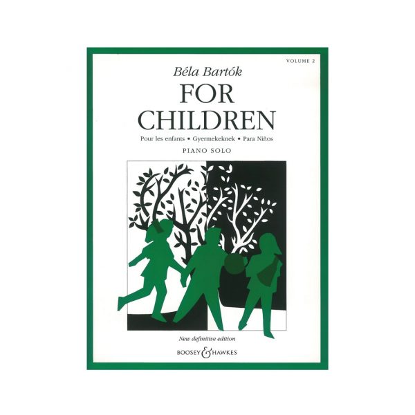 Boosey & Hawkes Boosey & Hawkes / Bartok - For Children, Volume 2 Βιβλίο για πιάνο
