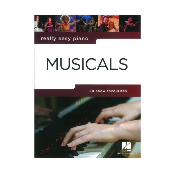 HAL LEONARD Really Easy Piano: Musicals Βιβλίο για πιάνο