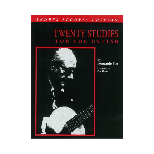 HAL LEONARD Segovia - Twenty Studies by Sor Βιβλίο για κλασσική κιθάρα