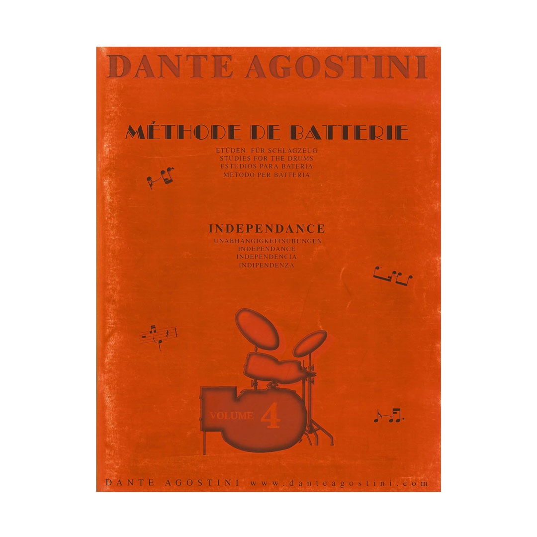 Dante Agostini Agostini - Methode de Batterie, Vol.4 Βιβλίο για Drums Dante Agostini Agostini - Methode de Batterie, Vol.4 Βιβλίο για Drums