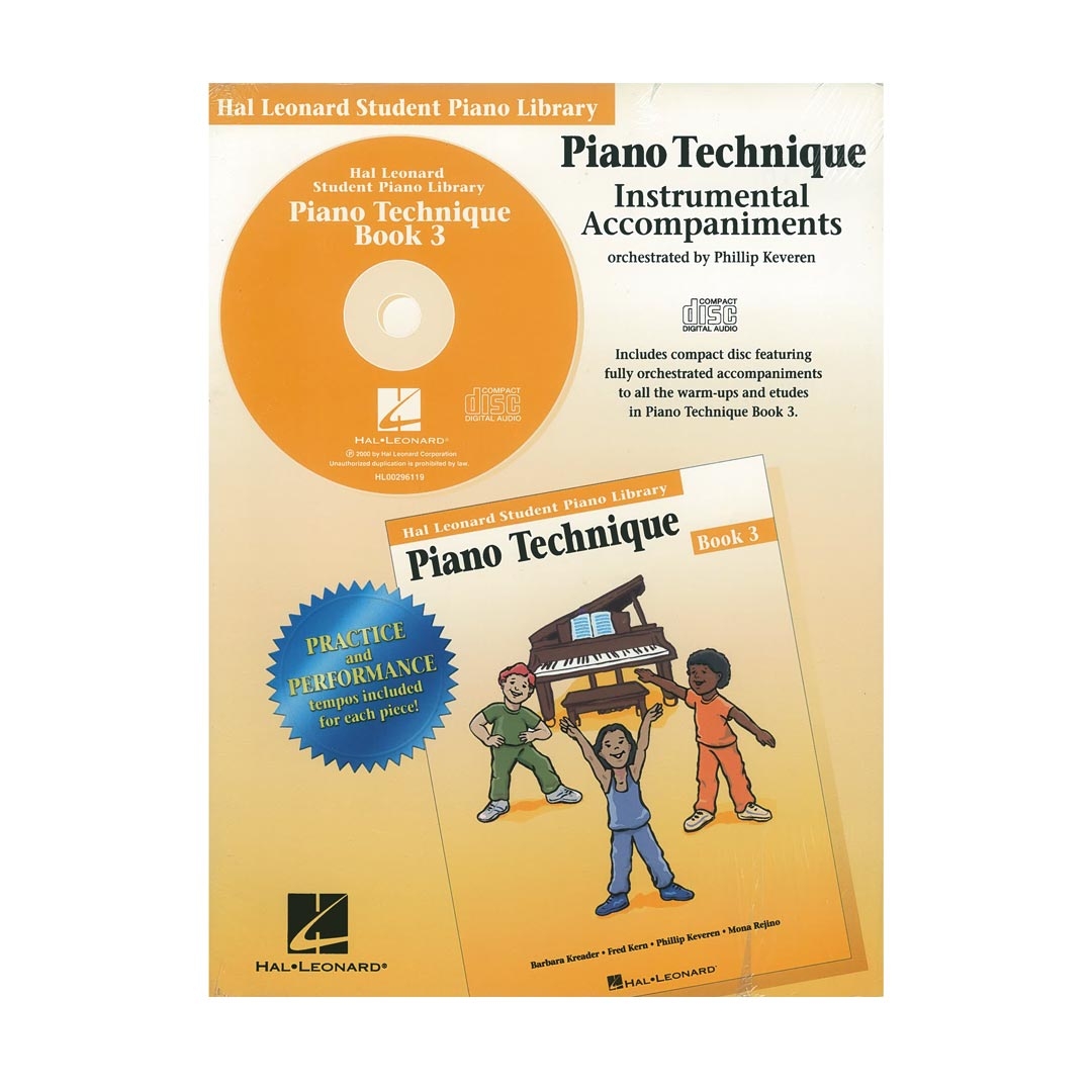 HAL LEONARD Hal Leonard Student Piano Library - Piano Technique 3 (CD Only) CD HAL LEONARD Hal Leonard Student Piano Library - Piano Technique 3 (CD Only) CD