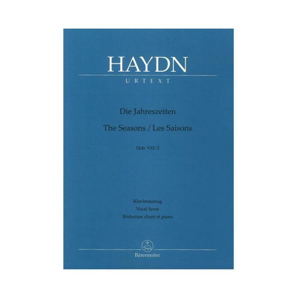 Barenreiter Haydn - The Seasons  Hob. XXI:3 [Vocal Score] Βιβλίο για Φωνή και Πιάνο