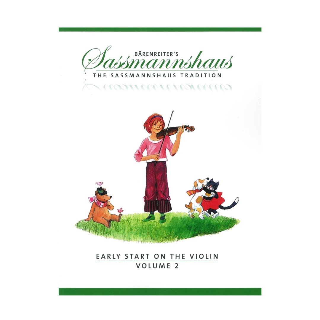 Barenreiter Sassmannshaus - Early Start On the Violin Vol.2 (English Edition) Βιβλίο για βιολί Barenreiter Sassmannshaus - Early Start On the Violin Vol.2 (English Edition) Βιβλίο για βιολί