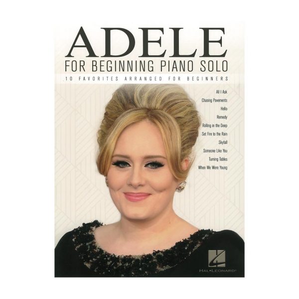 HAL LEONARD Adele for Beginning Piano Solo Βιβλίο για πιάνο
