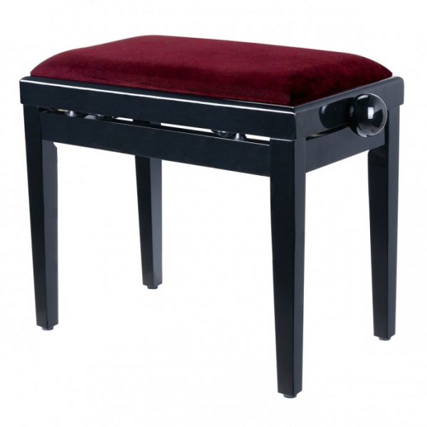 SOUNDSATION SBH-104V Black Red Κάθισμα πιάνου