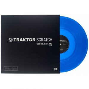 Native Instruments Traktor Scratch Control Vinyl MKII BLUE