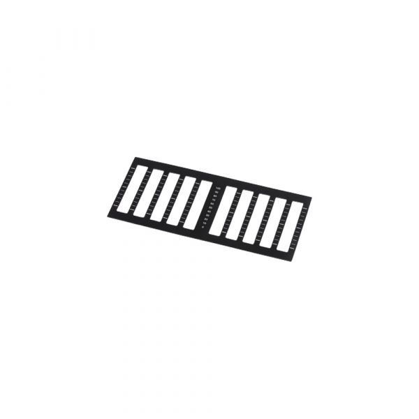 MA LIGHTING 4011387 MA Magnetic plate for labeling of 10 faders