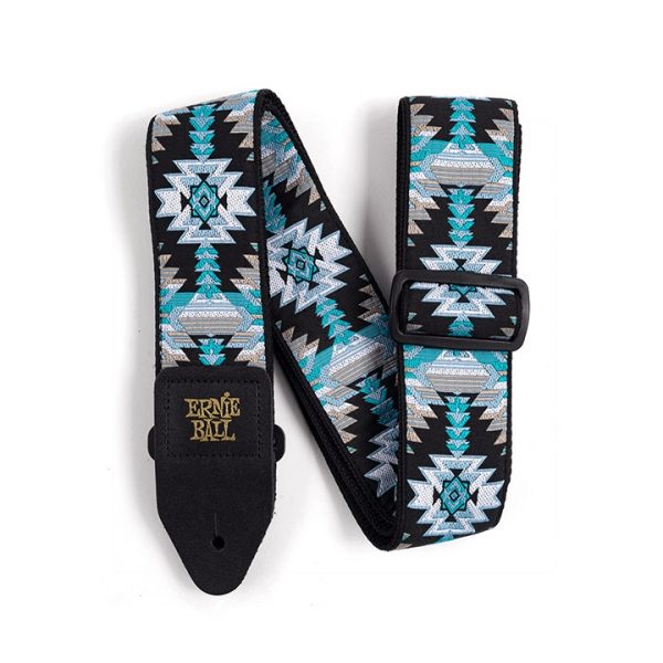 Ernie Ball 4609 Albuquerque Blue Jacquard Ζώνη κιθάρας