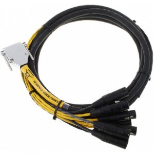 DB25-XLR M+F AES/EBU Digisnake 12