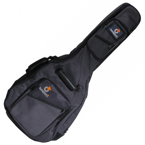 BESPECO BAG110AG SHOULDER CASE FOR ACOUSTIC GUITAR 1600D GRAY