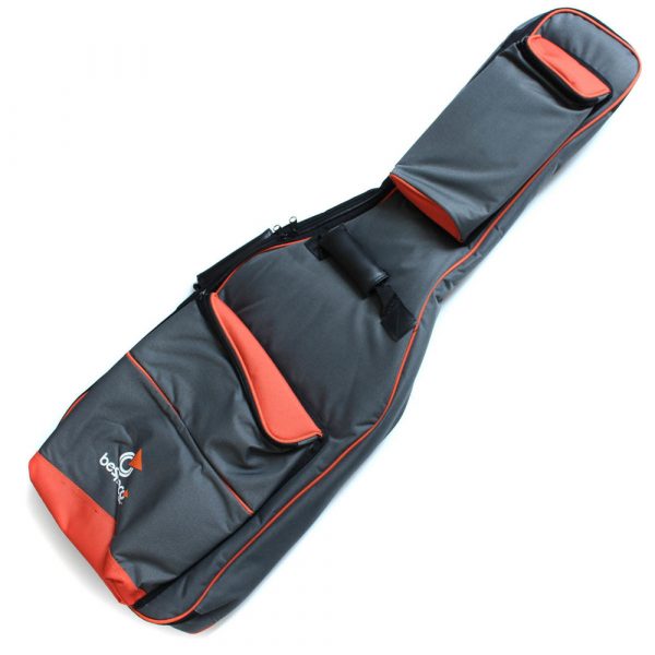 BESPECO BAG420EG ELECTRIC GUITAR SHOULDER CASE 1800D GRAY/ANTHR