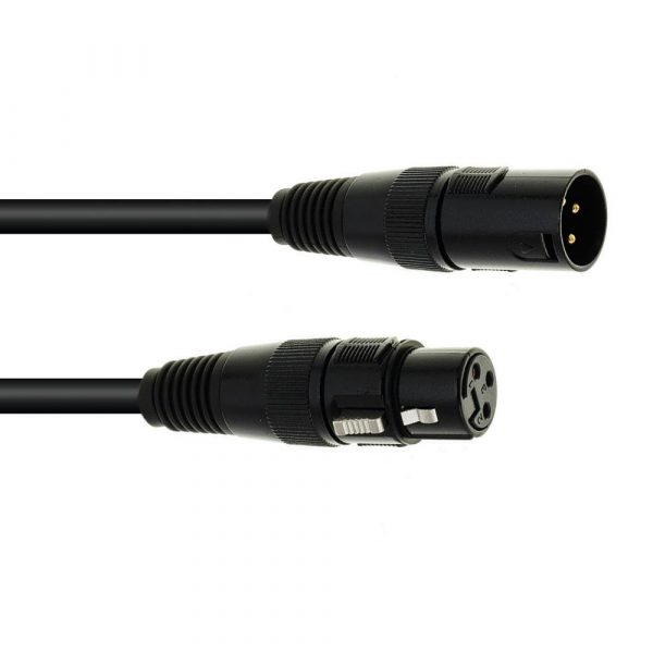 EUROLITE DMX-XLR 3PIN 10M DMX CABLE XLR 3PIN 10m BLACK