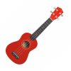 DARESTONE DT UKSRD UKELELE SOPRANO RED