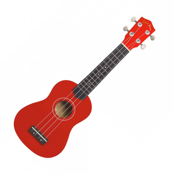 DARESTONE DT UKSRD UKELELE SOPRANO RED