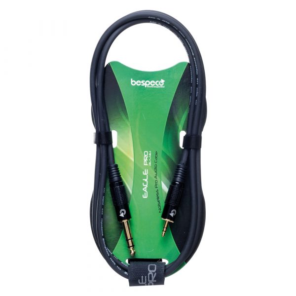 BESPECO EASMS500 ΚΑΛΩΔΙΟ ΚΙΘΑΡΑΣ JACK TRS 3,5/JACK TRS 5m