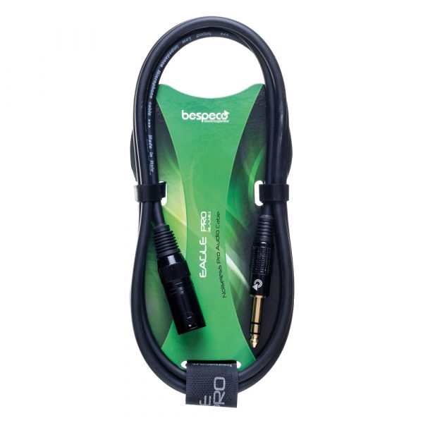 BESPECO EASX030 ΚΑΛΩΔΙΟ ΚΙΘΑΡΑΣ JACK TRS /CANNON M  0,3m