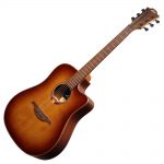 LAG GLA T118DCE-BRS ELECTRIC ACOUSTC GUITAR TRAMONTANE 118D CUTAWAY BROWN