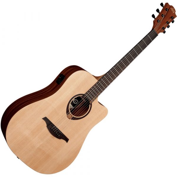 LAG GLA T70DCE ELECTRIC ACOUSTC GUITAR DREADNOUGHT CUTAWAY