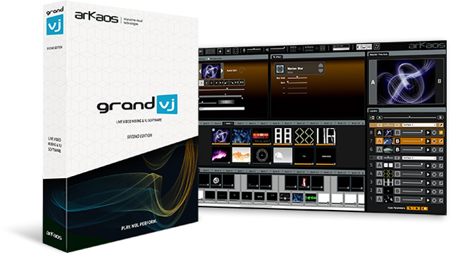 ARKAOS GRANDVJ2 BOX VIDEO AUTHORING SOFTWARE ARKAOS GRANDVJ2 BOX VIDEO AUTHORING SOFTWARE