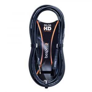BESPECO HDJM900 SILOS HD INSTRUMENTS CABLE 9m JACK MONO TO XLR MALE