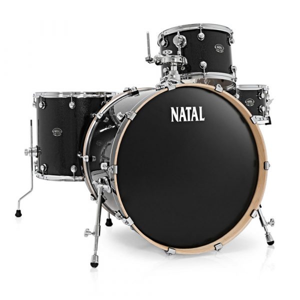 NATAL KAR-U24-BLS ARCADIA ROCK DRUM SET ,BLACK