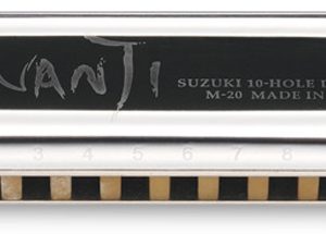 SUZUKI M-20Bb MANJI HARMONICA 10H Bd NATURAL MINOR