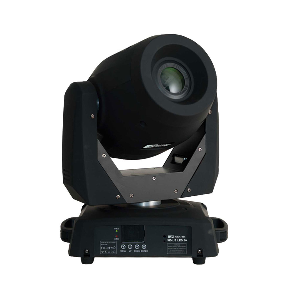 MARK MARK SIDIUS LED 80 LED SPOT MOVING HEAD 75W MARK MARK SIDIUS LED 80 LED SPOT MOVING HEAD 75W
