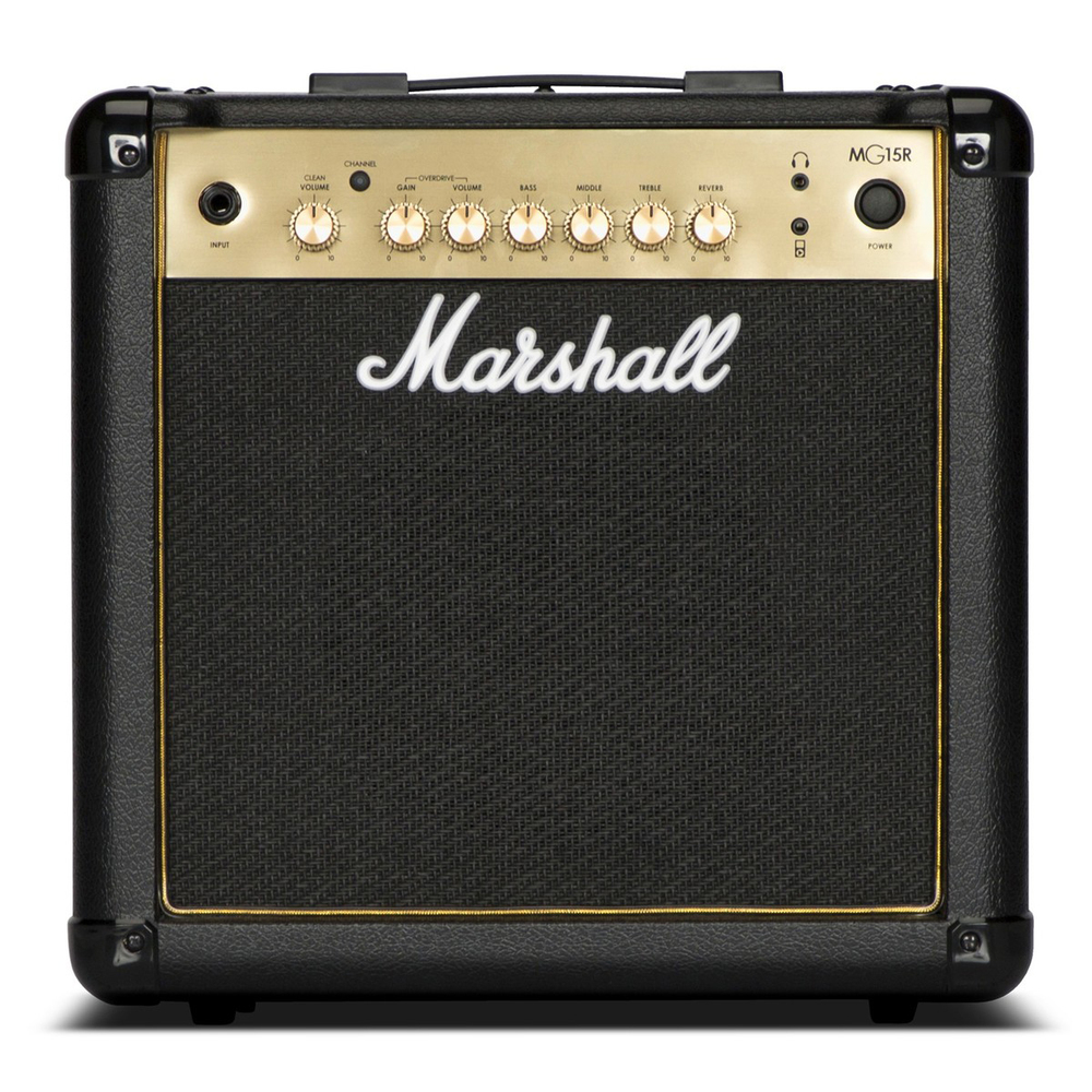 MARSHALL MG15GR ΕΝΙΣΧΥΤΗΣ ΚΙΘΑΡΑΣ COMBO 15W REVERB GOLD MARSHALL MG15GR ΕΝΙΣΧΥΤΗΣ ΚΙΘΑΡΑΣ COMBO 15W REVERB GOLD