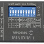 WORK MINIDIM 1 SINGLE CONTROLLER 6A 12/24V 6A