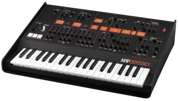 ARP INSTRUMENTS ODYSSEY ANALOG SYNTHESIZER 37 KEYS ORANGE BLACK