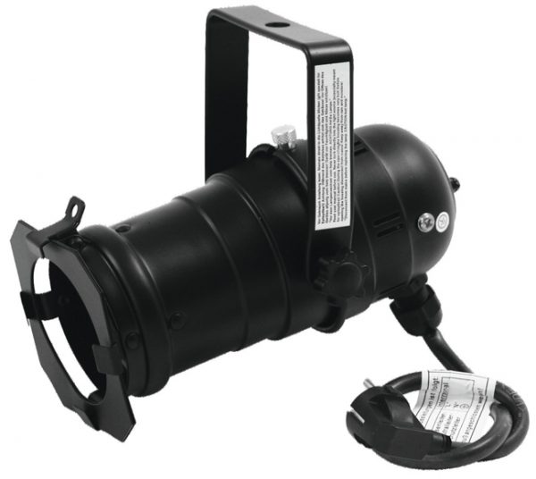 EUROLITE PAR20 SPOT BLACK ΠΡΟΒΟΛΕΑΣ PARCAN20 ΜΑΥΡΟΣ-E27
